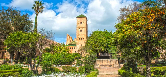 Gardens of Oudayas , Rabat Morocco